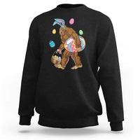 Bigfoot Easter Sweatshirt Funny Sasquatch Eggs Hunting - Wonder Print Shop