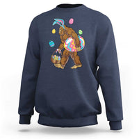 Bigfoot Easter Sweatshirt Funny Sasquatch Eggs Hunting - Wonder Print Shop