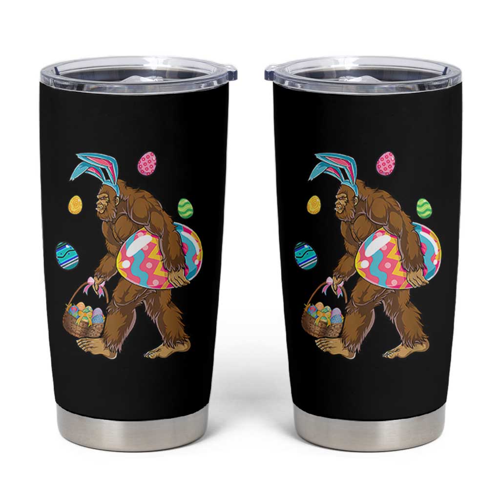Bigfoot Easter Tumbler Cup Funny Sasquatch Eggs Hunting - Wonder Print Shop
