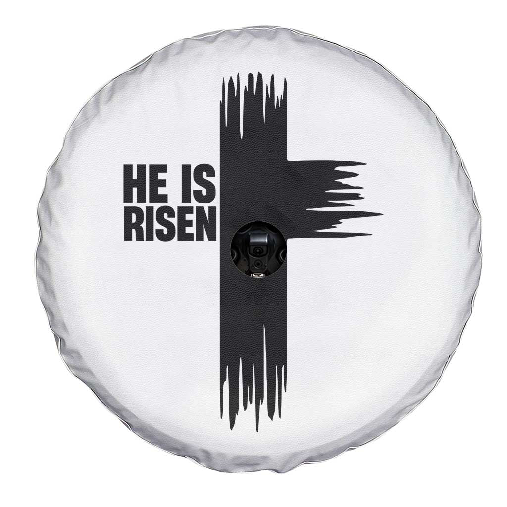 He Is Risen Spare Tire Cover Christian Easter Cross