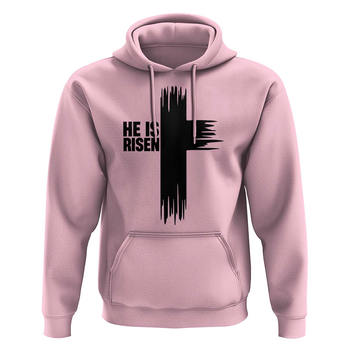 He Is Risen Hoodie Christian Easter Cross