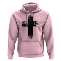 He Is Risen Hoodie Christian Easter Cross