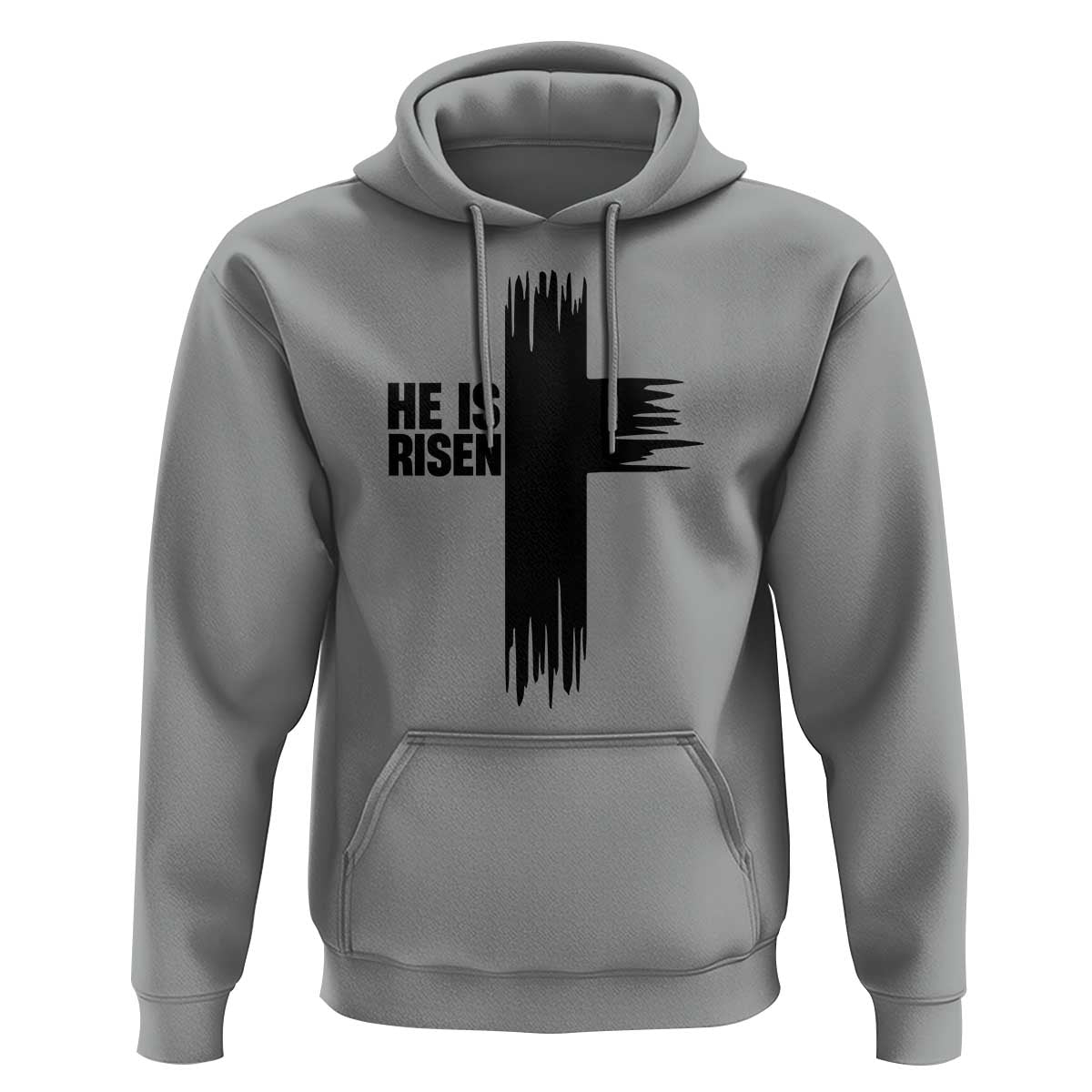 He Is Risen Hoodie Christian Easter Cross