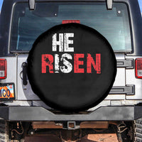 He Is Risen Spare Tire Cover Vintage Christian Religious Faith - Wonder Print Shop