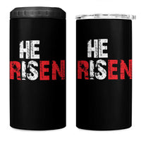 He Is Risen 4 in 1 Can Cooler Tumbler Vintage Christian Religious Faith - Wonder Print Shop