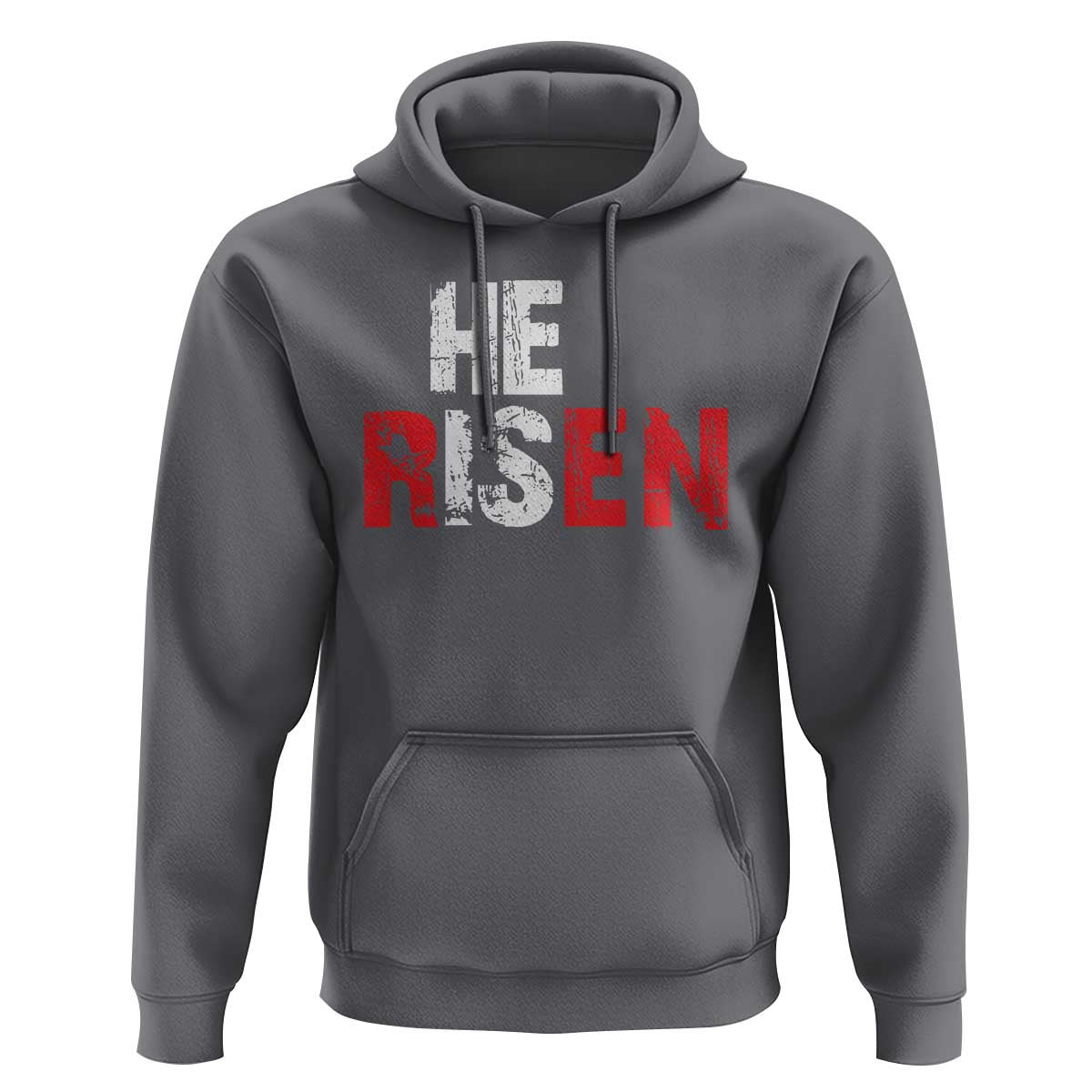 He Is Risen Hoodie Vintage Christian Religious Faith - Wonder Print Shop