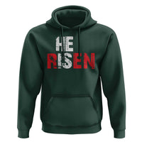 He Is Risen Hoodie Vintage Christian Religious Faith - Wonder Print Shop
