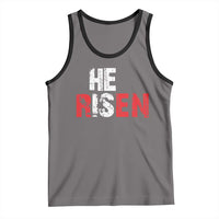 He Is Risen Tank Top Vintage Christian Religious Faith - Wonder Print Shop