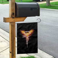 He Is Risen Garden Flag Jesus Resurrection Easter Christian Cross Phoenix Rising - Wonder Print Shop