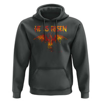 He Is Risen Hoodie Phoenix Christian Jesus Resurrection Cross - Wonder Print Shop