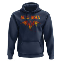 He Is Risen Hoodie Phoenix Christian Jesus Resurrection Cross - Wonder Print Shop