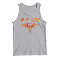 He Is Risen Tank Top Phoenix Christian Jesus Resurrection Cross - Wonder Print Shop