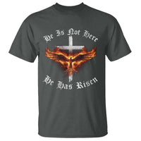 Easter Jesus Has Risen T Shirt Christian Religious Phoenix Resurrection Cross - Wonder Print Shop