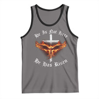 Easter Jesus Has Risen Tank Top Christian Religious Phoenix Resurrection Cross - Wonder Print Shop
