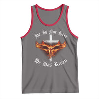 Easter Jesus Has Risen Tank Top Christian Religious Phoenix Resurrection Cross - Wonder Print Shop