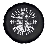 Easter Jesus Has Risen Spare Tire Cover Christian Bible Verse Graphic Cross 90s Style - Wonder Print Shop