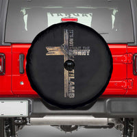 Easter Christian Spare Tire Cover Vintage Cross Farmhouse Religious Not About Bunny About the Lamb