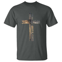 Easter Christian T Shirt Vintage Cross Farmhouse Religious Not About Bunny About the Lamb