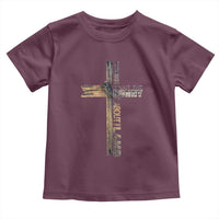 Easter Christian Toddler T Shirt Vintage Cross Farmhouse Religious Not About Bunny About the Lamb