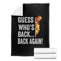 Funny Jesus Meme Quote Throw Blanket Easter Guess Whos Back Funny Religious - Wonder Print Shop