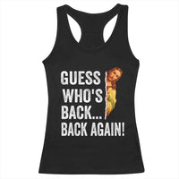 Funny Jesus Meme Quote Racerback Tank Top Easter Guess Whos Back Funny Religious - Wonder Print Shop