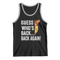 Funny Jesus Meme Quote Tank Top Easter Guess Whos Back Funny Religious - Wonder Print Shop