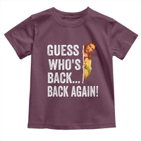 Funny Jesus Meme Quote Toddler T Shirt Easter Guess Whos Back Funny Religious - Wonder Print Shop