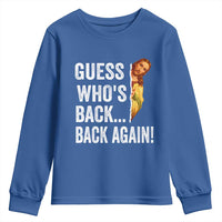 Funny Jesus Meme Quote Youth Sweatshirt Easter Guess Whos Back Funny Religious - Wonder Print Shop