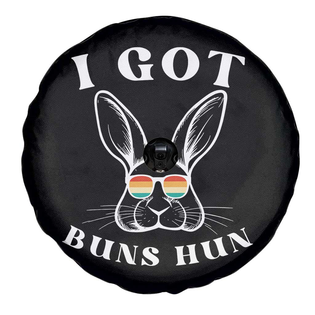 Rabbit Easter Bunny Sunglasses Spare Tire Cover Retro Vintage I Got Buns Hun Funny Jokes - Wonder Print Shop