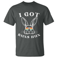 Rabbit Easter Bunny Sunglasses T Shirt Retro Vintage I Got Buns Hun Funny Jokes - Wonder Print Shop