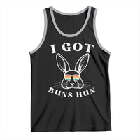 Rabbit Easter Bunny Sunglasses Tank Top Retro Vintage I Got Buns Hun Funny Jokes - Wonder Print Shop