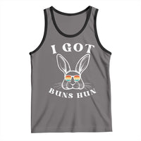 Rabbit Easter Bunny Sunglasses Tank Top Retro Vintage I Got Buns Hun Funny Jokes - Wonder Print Shop