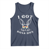 Rabbit Easter Bunny Sunglasses Tank Top Retro Vintage I Got Buns Hun Funny Jokes - Wonder Print Shop