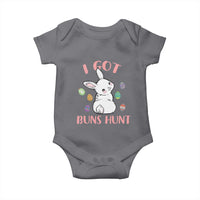 Rabbit Easter Bunny Sunglasses Baby Onesie I Got Buns Hun Funny Jokes - Wonder Print Shop