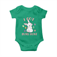 Rabbit Easter Bunny Sunglasses Baby Onesie I Got Buns Hun Funny Jokes - Wonder Print Shop