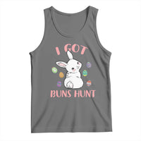 Rabbit Easter Bunny Sunglasses Tank Top I Got Buns Hun Funny Jokes - Wonder Print Shop