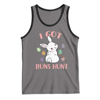 Rabbit Easter Bunny Sunglasses Tank Top I Got Buns Hun Funny Jokes - Wonder Print Shop