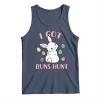 Rabbit Easter Bunny Sunglasses Tank Top I Got Buns Hun Funny Jokes - Wonder Print Shop