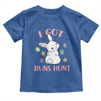 Rabbit Easter Bunny Sunglasses Toddler T Shirt I Got Buns Hun Funny Jokes - Wonder Print Shop
