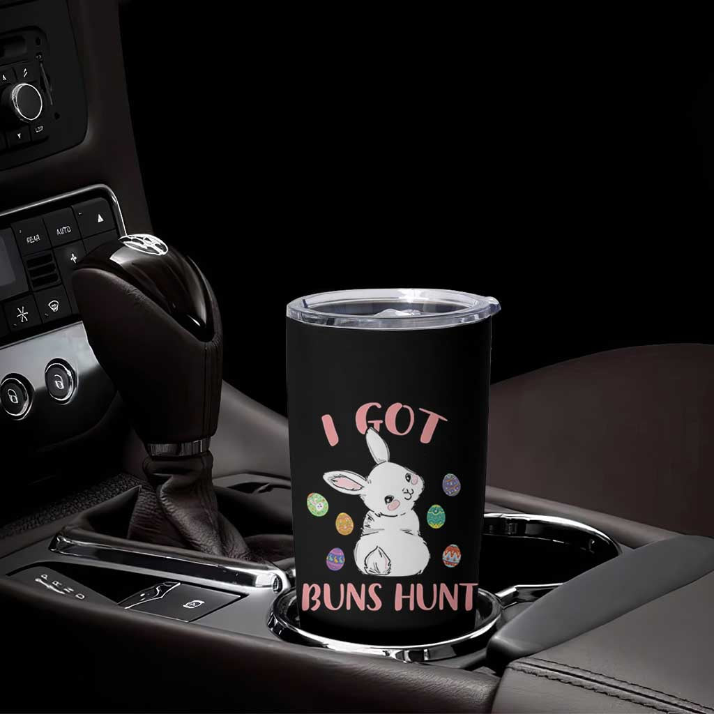 Rabbit Easter Bunny Sunglasses Tumbler Cup I Got Buns Hun Funny Jokes - Wonder Print Shop