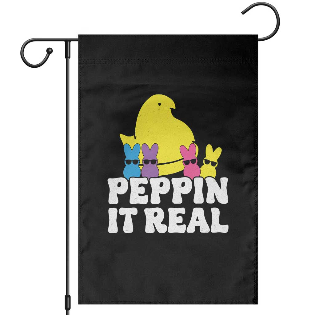 Easter Bunny Garden Flag Peepin It Real Rabbit Candy Easter - Wonder Print Shop