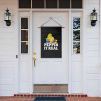 Easter Bunny Garden Flag Peepin It Real Rabbit Candy Easter - Wonder Print Shop