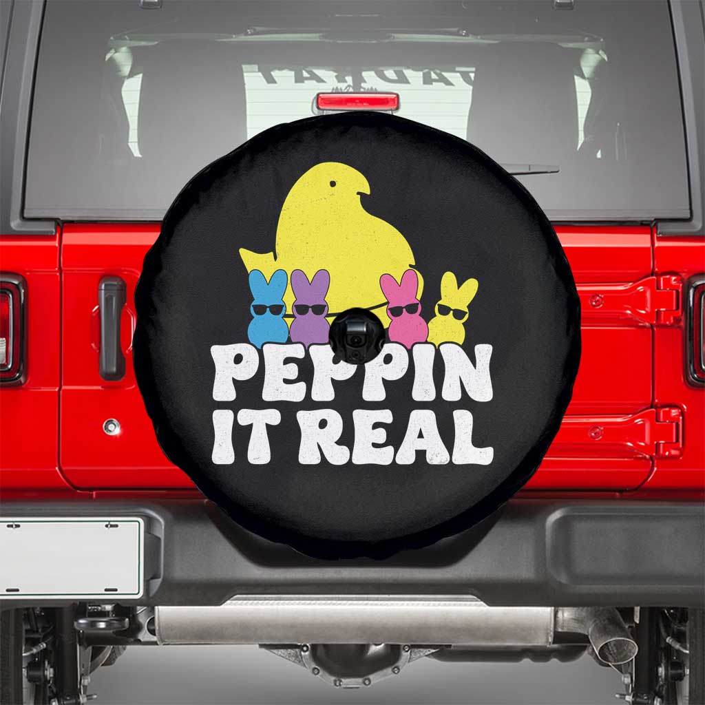 Easter Bunny Spare Tire Cover Peepin It Real Rabbit Candy Easter - Wonder Print Shop