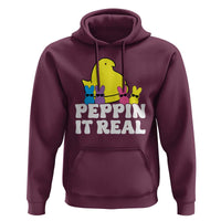 Easter Bunny Hoodie Peepin It Real Rabbit Candy Easter - Wonder Print Shop