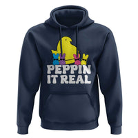 Easter Bunny Hoodie Peepin It Real Rabbit Candy Easter - Wonder Print Shop