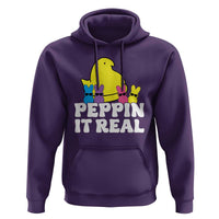 Easter Bunny Hoodie Peepin It Real Rabbit Candy Easter - Wonder Print Shop