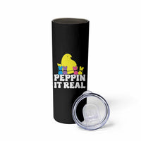 Easter Bunny Skinny Tumbler Peepin It Real Rabbit Candy Easter - Wonder Print Shop