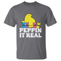Easter Bunny T Shirt Peepin It Real Rabbit Candy Easter - Wonder Print Shop