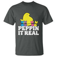 Easter Bunny T Shirt Peepin It Real Rabbit Candy Easter - Wonder Print Shop