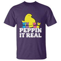 Easter Bunny T Shirt Peepin It Real Rabbit Candy Easter - Wonder Print Shop